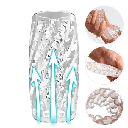 2 IN 1 Sex Toys Masturbation For Men Deep Throat Artificial Real Pussy Oral Male Masturbator Realistic Vagina Adult Pocket Pussy