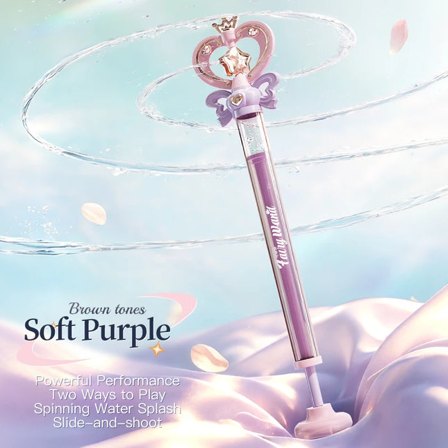 Magic Fairy Wand Water Gun  Summer Water Play Toy Dual Mode Water Cannon for Kids Adults Birthday Gift for Water Battle Outdoor