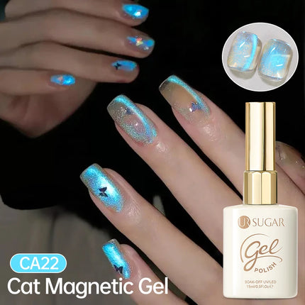UR SUGAR 15ml Cat Magnetic Gel Nail Polish 30 Colors Semi Permanent Magnetic Gel UV/LED Soak Off Painting Vanrish Design