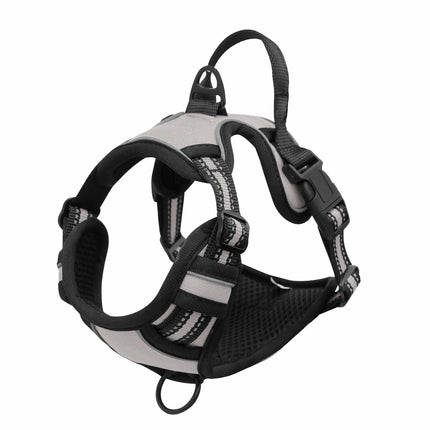 Dog Harness for Dogs No Pull Chest Harness Dog Traction Medium Dog Vest Adjustable Padded Vest Breathable with Reflective Tape
