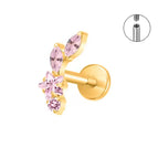 Style-A / Earrings / China Mainland|16G 1.2x10mm|Ears|Geometric