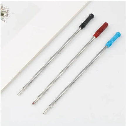 50/5 Pcs/lot L:4.5 in Ballpoint Pen Refills for Cross Pens Medium Point Blue Black Ink School Office Supplies Stationery