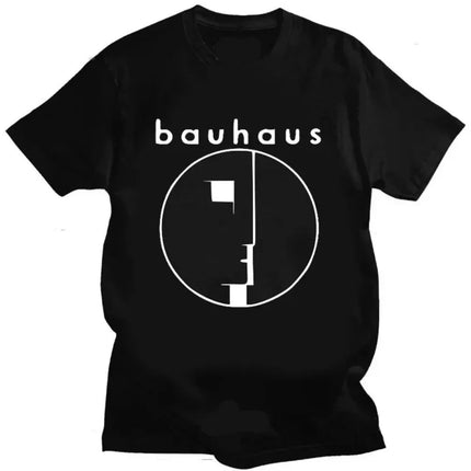 Men T Shirt Bauhaus Post Punk Goth Rock Crew Neck Graphic Print T Shirt Fashion Casual Short Sleeve T Shirt Women