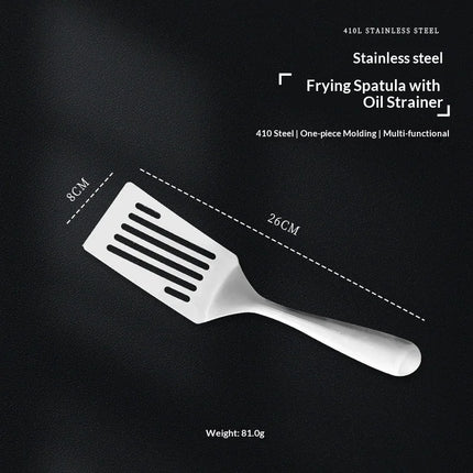Restaurant home small pan spatula stainless steel flat spatula steak spatula pancake spatula tiramisu spatula teppanyaki spatula