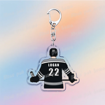 Classic TV Show Off Campus Keychains Elle Kennedy Briar U Garrett Graham Hockey Keyring Jewelry Fans Friends Gifts