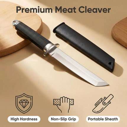Fruit Knife Banana Knife Hand Forged Blade Plastic Handle Boning Butcher Knife High Stainless Steel Kitchen Knives Chef Tool