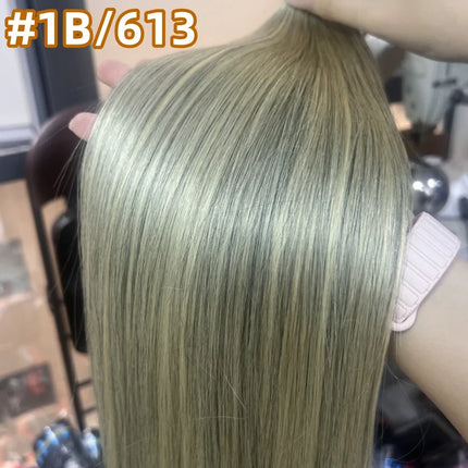 Soft Vietnamese Human Hair Weaves 100% Remy Extensions Bundles Natural Straight For Women 18-30Inch