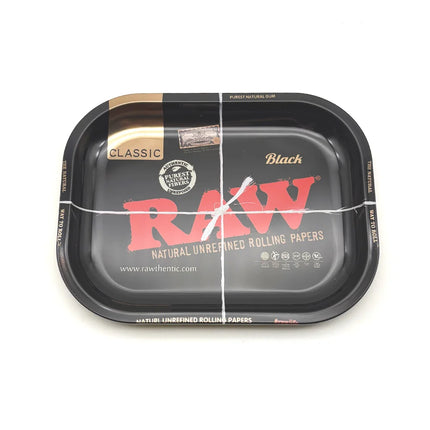 18x14cm Metal Rolling Tray with Manual Herb Grinder Built-in Tobacco Storage Box And Handheld rolling papers machine