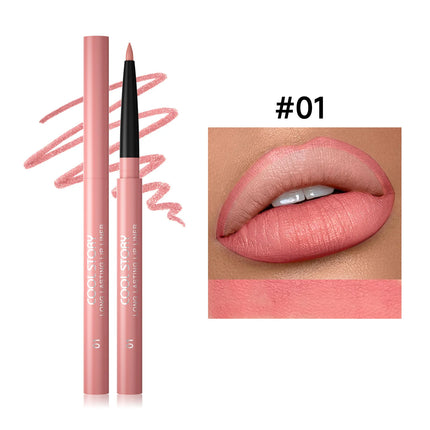 8 Colors Matte Lip Liner Waterproof Long-Lasting Lip Pencil Smudge-Proof Outline Lipstick for Defined Lips, Lip Contour Makeup
