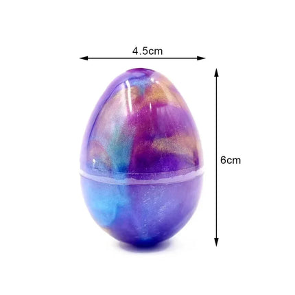 2Pcs/set Colorful Crystal Mud Starry Sky Diy Jelly Mud Slime Plasticine Colorful Egg Slime Glass Mud Color Mud  Squishy  Toy