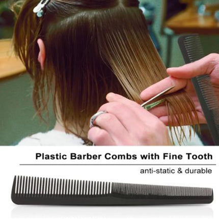 Plastic Barber Combs Pro Fine Tooth Hair Cutting Styling Comb for Men Hair Care Tools hair accessories Salon Hairdressing