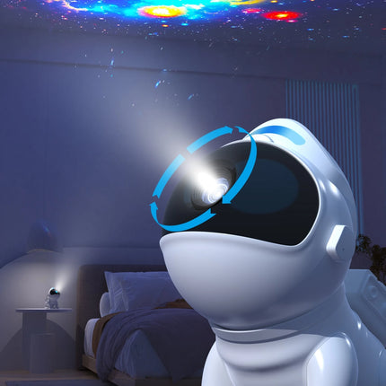 2026 New Space Dog Galaxy Moon Projection Light Bluetooth Speaker Dynamic Star Light Star Top Ambient Light