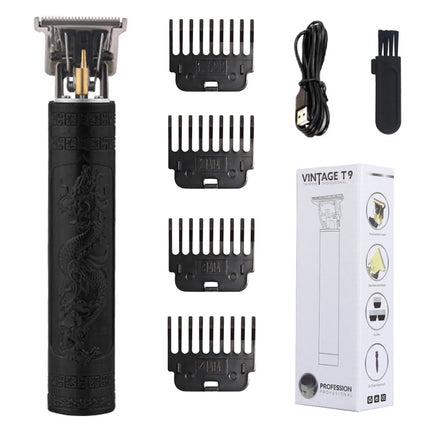 HIENA T9 hair clipper Professional barber Hair cutting Electric trimmer led display strong Power Dragon buddha hair Clippers