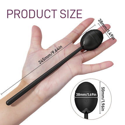 Vagina Balls Vibrator 20 Speeds Jumping Egg Prostate Massage Ass Dilator Sex Toys Anal Toys，Soft Silicone，Sex Toys for Women