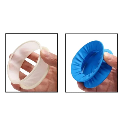 JUMTOP 10Pcs Dental O Shape Disposable Rubber Dam Sterile Mouth Opener Lip Cheek Retractors Dentistry Materials