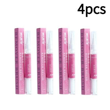 1/2/3/4/5pcs Eyelash Extensions Glue Remover Pen Non-irritating Quick Drying Adhesive Transparent Gel Remover Pen