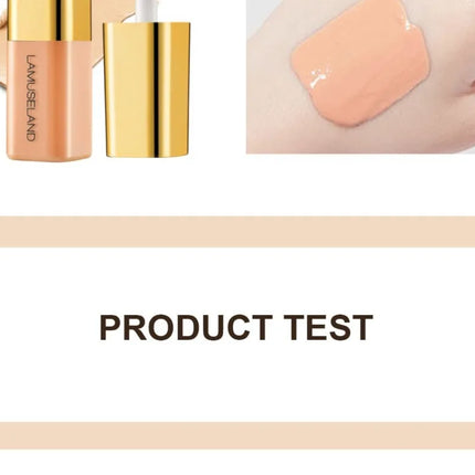 New Mini Concealer Moisturizing Liquid Concealer Coverage Pores Invisible Full Dark Circles Lasting Foundation Cream Face Makeup