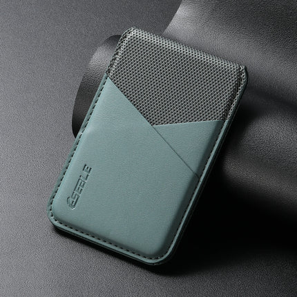Luxury Business Leather Wallet Card Holder Bag For iPhone & Samsung Galaxy MagSafe Accessories With Slim Geometric Design Gift