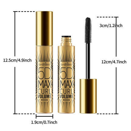 Extreme Curl Mascara - Waterproof & Smudge-Proof, Lightweight for Long-Lasting Thick & Curled Lashes, 36H Hold