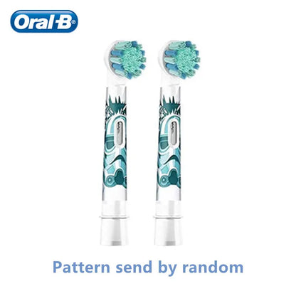 Oral B EB10 Kids Electric Toothbrush Replacement Heads Tiny Round Head Soft Bristle Teeth Cleaning Brush Refill Spiderman Frozen