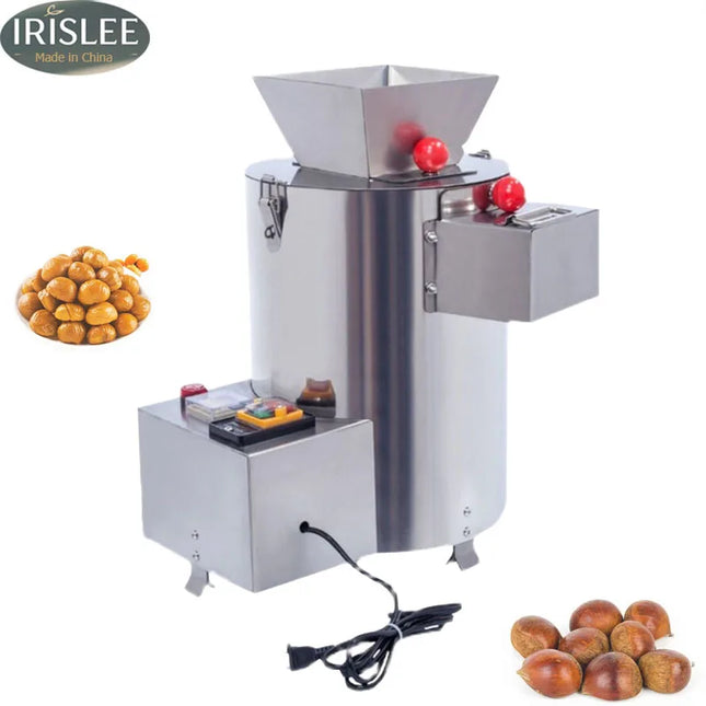 LXT Electric Chestnut Peeling Machine Chineses Chestnut Remove Shell Machine Nuts Peeling Tool