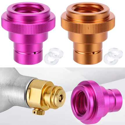 CO2 Quick Adapter Brass CO2 Quick Connector Quick Disconnect for CO2 Cylinder Soda Water Bubbler DUO Terra