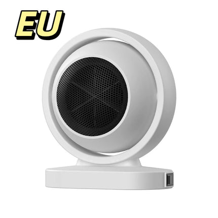 380W Portable Electric Heater Overheat Power-off Protection Mini Fast Heating Fan Intelligent Desktop Winter Bathroom Fan Heater