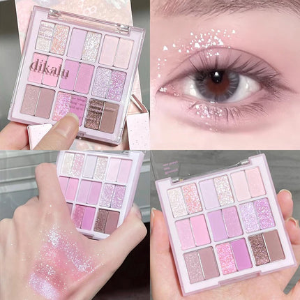 18Color Eyeshadow Palette Gliter for Eyes Shadow Palette Long Lasting Korean Eye MakeUp Eyeshadow Palette Cosmetics Eye Shadow