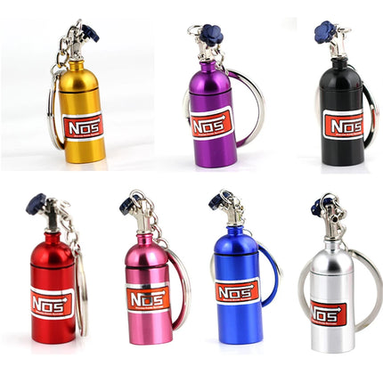 Creative Speed Gearbox Keychain Gear Head Pendant Keyring for Car Key Turbo Hub Brake Disc Charms Shock Absorber Keys Holder