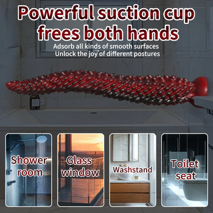 Monster Tentacle Silicone Dildo,Anal Dildo Anal Toys with Strong Suction Cup,Long Butt Plug for G Spot & Prostate Massager,Adult