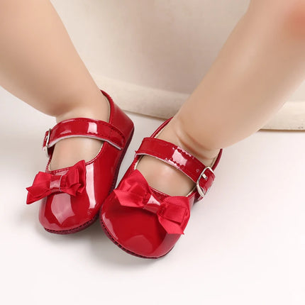 Spring and Autumn Style 0-1 Year Old Baby Walking Shoes Soft Rubber Soled Baby Shoes Breathable and Non Slip Princess Shoes