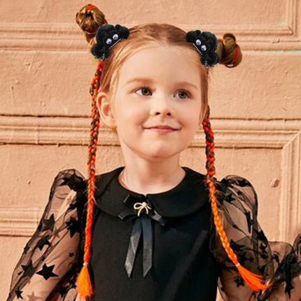 Halloween Spiders Hairpin Stylish Hair Clip Animal Hair Barrettes for Baby Girls Kids Parties Headwear Hair Decorations