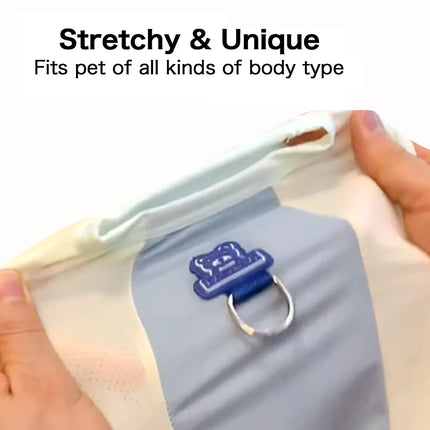 Cooling Dog Cat Vest Summer - Breathable Mesh UV Protection Sleeveless Shirt, Ice Silk Pet Cooling Jacket for Hot Weather