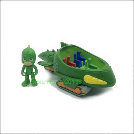 New Figure Masks Toy Set with Vehicle Of Toys Cars Figures Christmas PJ Toys Kids Gifts