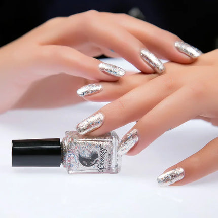 Metal Colour Nail Gel Polish Semi Permanent Mirror Gel Varnish Base Top Coat UV Gel Varnish Soak Off Nails Art Glue Nail Polish