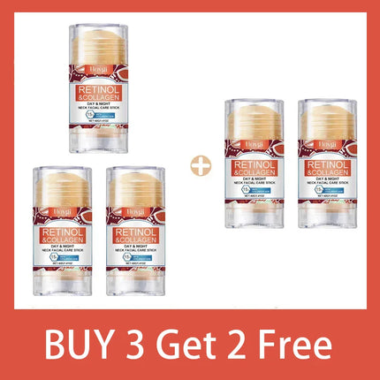 Retinol & Collagen Neck Cream Firming Moisturizing & Lifting | Hyaluronic Acid for All Skin Types