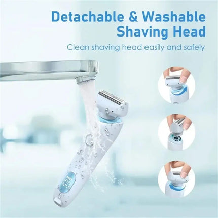 Lady Hair Removal Device Eyebrow Shaper Waterproof Electric Epilator for Women Whole-Body Trimmer Legs,Underarm,Arm Hair Remover