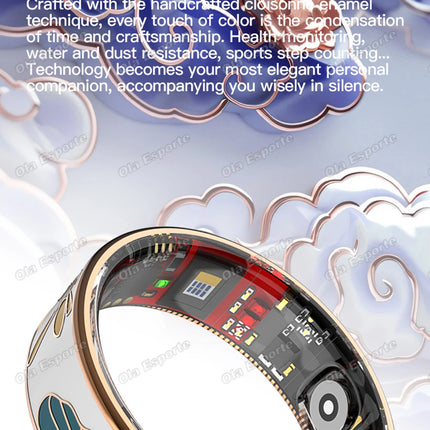 New Fashion Healthy Smart Ring IP68 Waterproof Wireless Call Heart Rate/Sleep/Blood Oxygen Monitoring For Android/IOS Men Women