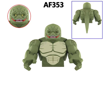 Movable Model Bricks Beast Lizard Rhino Assemble Colossus Assembly Action Figures Puzzle Toy Building Blocks Ornament Model Doll