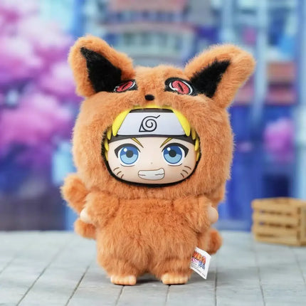 ii Shippuden Beast Party Series Cute Plush Doll Toy Cartoon Backpack Pendant Anime Peripheral Gift Box Naruto Blind Box Gift