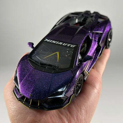 1:32 Lamborghini Revuelto Supercar Alloy Metal Diecast Model Car High Simulation Collectibles Children Toy Cars Sound And Light