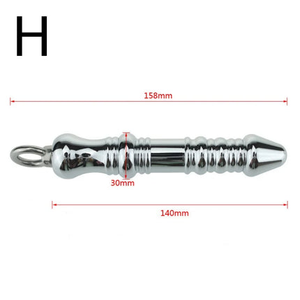 Exotic Accessories Metal Anal Plug With Pull Ring Adult Sex Products Anus Dilator Ass Stuff Tail Bdsm Erotic Games Novel Toys