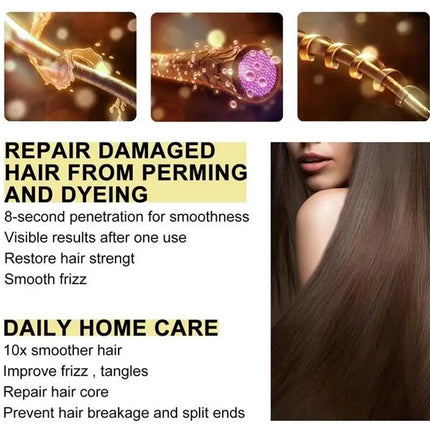 Magical Keratin Hair Mask 5 Seconds Repair Damaged Frizzy Hair Soft Smooth Shiny Nutrition Deep Moisturize Nourishing Hair Care