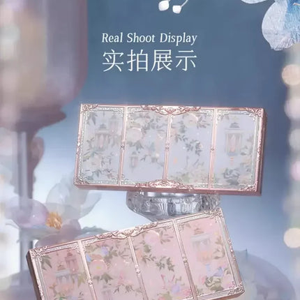 Flower Knows Makeup Butterfly Cloud Collar Collection Embossed Highlight&Contour Luminador Contouring Kit Palette Face Powder I