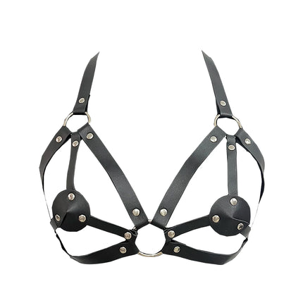 Women Sexy Underwear Chest Harness Bondage Leather Lingerie Fetish Clothing Erotic Lingeries for Woman Festival Rave Outfit