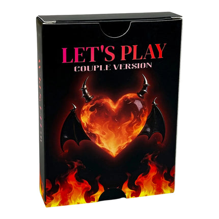 sex toys for Couple let's play Interactive Game Cards 50PCS Color Box Pack Romantic Lover Fun intimate sex game Adult products