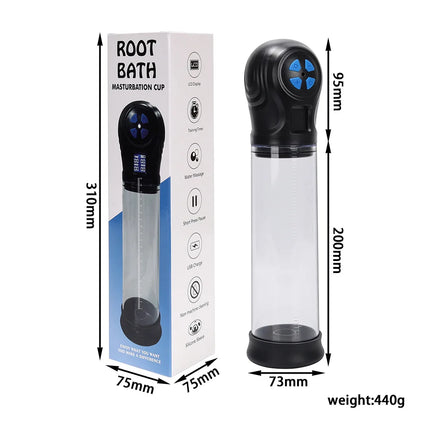 Electric Penis Vacuum Pump Enlargement Extend Pump Enhanced Penis Male Masturbator Penis Pumps Adult Sex Toys for Men Erections