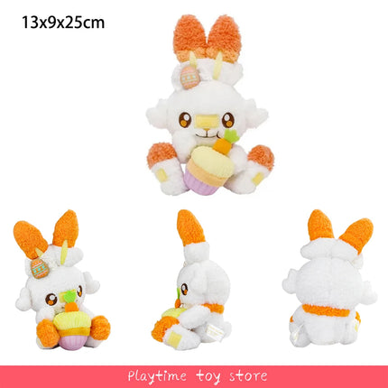 Pokemon Plush Toy Tinkatink Charcadet Pyukumuku Snom Cubone Anime Stuffed Doll Birthday Gift