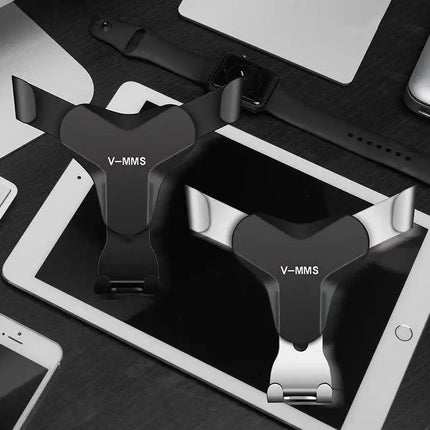 Gravity Car Phone Holder Air Vent Mount Clip Universal Mobile Phone Stand Non Magnetic Cell Phone Bracket For Car