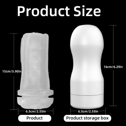 Male Masturbators Soft Pussy Sex Toys Real Vagina Adult Endurance Exercise Erotic Vacuum Pocket Masturbation Cup for Men sexy SM